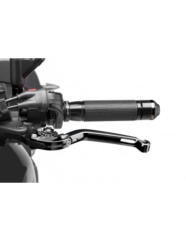 puig leva frizione pieghevole nero con selettore nero - lunghezza: 160 mm - (attenzione la leva non include l'adattatore) - 260n