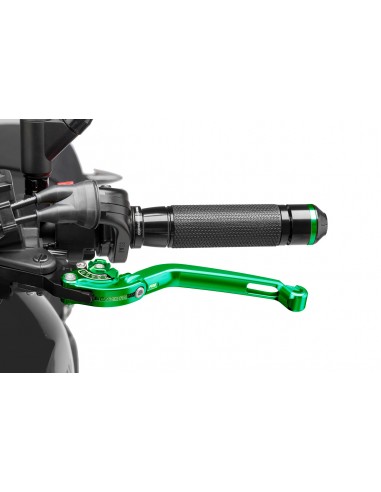 puig leva frizione pieghevole verde e selettore verde - lunghezza: 160 mm - (attenzione la leva non include l'adattatore) - 260v