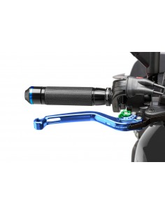 puig leva freno fissa blu e selettore verde - lunghezza: 160 mm - (attenzione la leva non include l'adattatore) - 170av