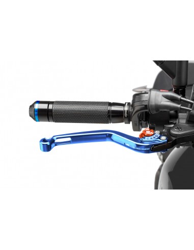 puig leva freno fissa blu e selettore arancione - lunghezza: 160 mm - (attenzione la leva non include l'adattatore) - 170at