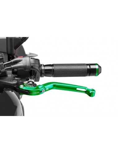 puig leva frizione pieghevole verde e selettore arancione - lunghezza: 160 mm - (attenzione la leva non include l'adattatore) - 