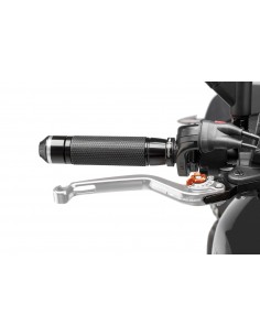 puig leva freno fissa argento e selettore arancione - lunghezza: 160 mm - (attenzione la leva non include l'adattatore) - 170pt