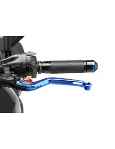 puig leva frizione fissa blu e selettore arancione - lunghezza: 160 mm - (attenzione la leva non include l'adattatore) - 270at