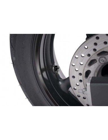 puig valvole a 90 gradi per pneumatici tubeless colore nero - diametro: 8.3 mm - cod. 8100n