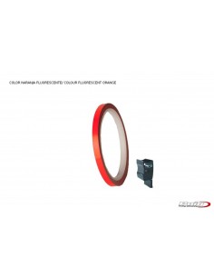 puig adesivi cerchi arancio fluo