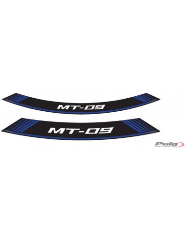 PUIG ADESIVI CERCHI YAMAHA MT-09 BLU vendita online Como