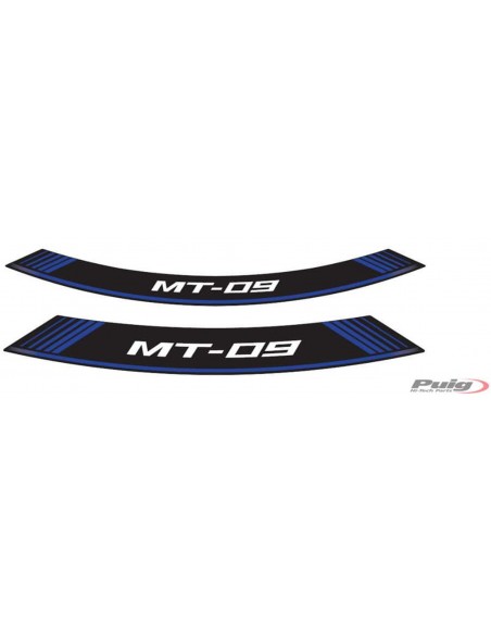 PUIG ADESIVI CERCHI YAMAHA MT-09 BLU vendita online Como