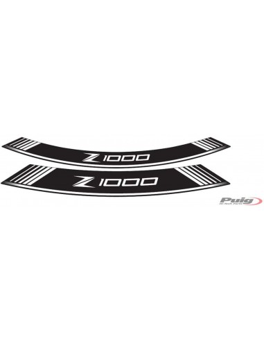 PUIG ADESIVI CERCHI KAWASAKI Z1000 BIANCO vendita online Como