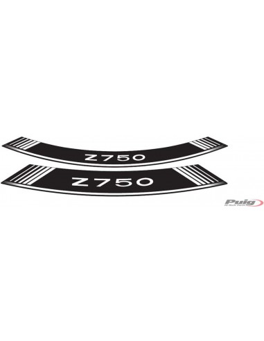 PUIG ADESIVI CERCHI KAWASAKI Z750 BIANCO vendita online Como