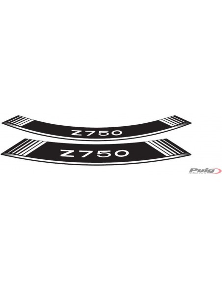 PUIG ADESIVI CERCHI KAWASAKI Z750 BIANCO vendita online Como