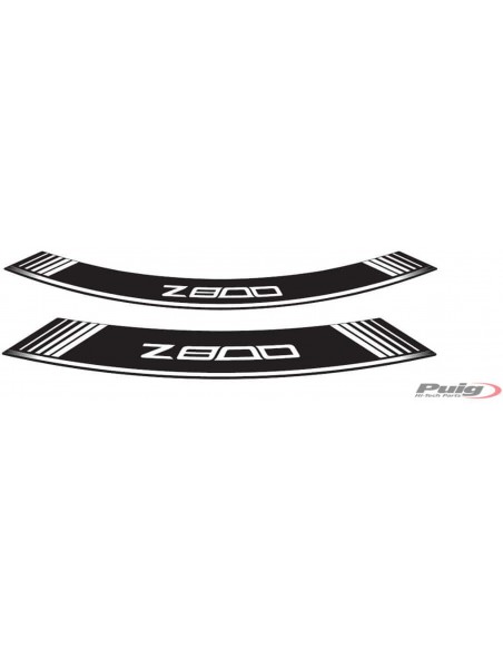 PUIG ADESIVI CERCHI KAWASAKI Z800 BIANCO vendita online Como