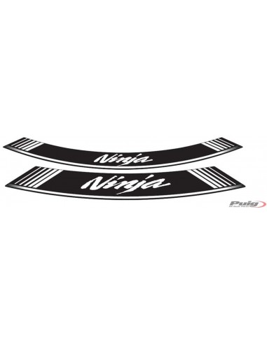 PUIG ADESIVI CERCHI KAWASAKI NINJA BIANCO vendita online Como