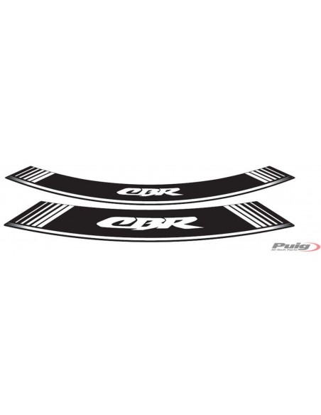 PUIG ADESIVI CERCHI HONDA CBR BIANCO vendita online Como