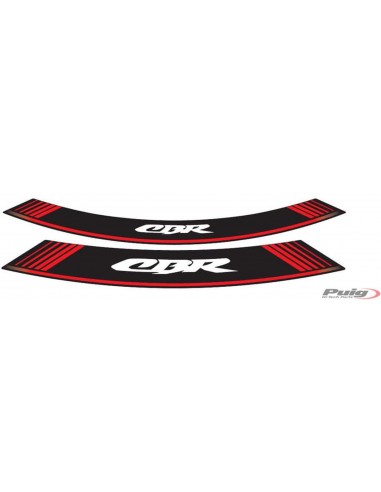 PUIG ADESIVI CERCHI HONDA CBR ROSSO vendita online Como