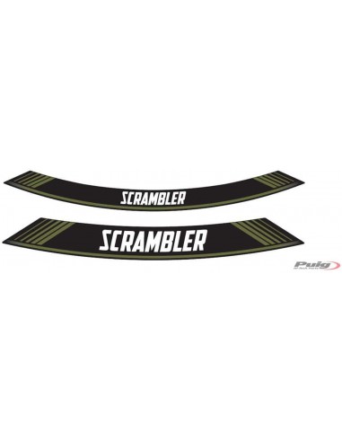PUIG ADESIVI CERCHI DUCATI SCRAMBLER VERDE vendita online Como