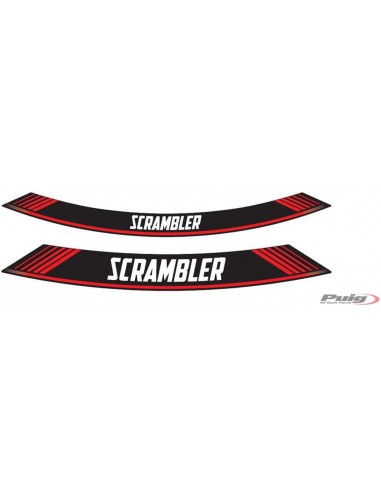 PUIG ADESIVI CERCHI DUCATI SCRAMBLER ROSSO vendita online Como