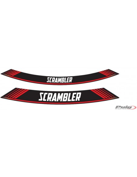 PUIG ADESIVI CERCHI DUCATI SCRAMBLER ROSSO vendita online Como