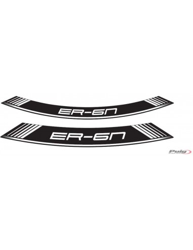 PUIG ADESIVI CERCHI KAWASAKI ER-6N/F BIANCO vendita online Como