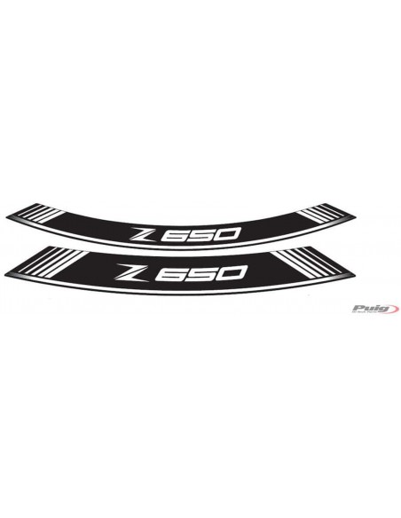 PUIG ADESIVI CERCHI KAWASAKI Z650 BIANCO vendita online Como