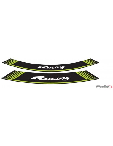 puig adesivi cerchi racing verde