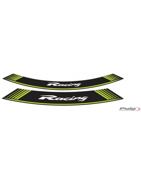 puig adesivi cerchi racing verde