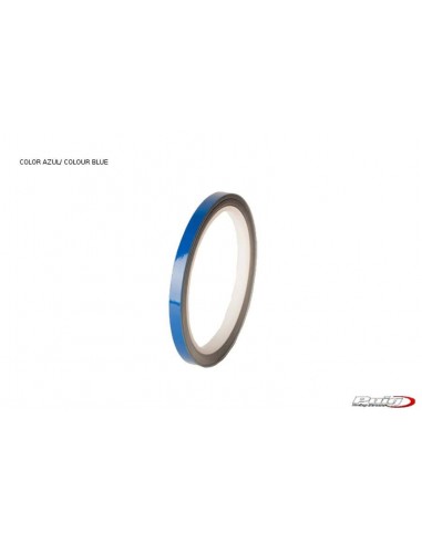 puig adesivi cerchi blu - senza applicatore, kit 2 ruote - dimensioni: 7x6 mm - gomme 16-18 - cod. 2568a