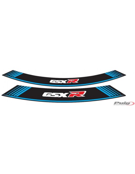 PUIG ADESIVI CERCHI SUZUKI GSX-R BLU vendita online Como