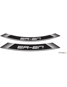 PUIG ADESIVI CERCHI KAWASAKI ER-6N/F BIANCO vendita online Como 2