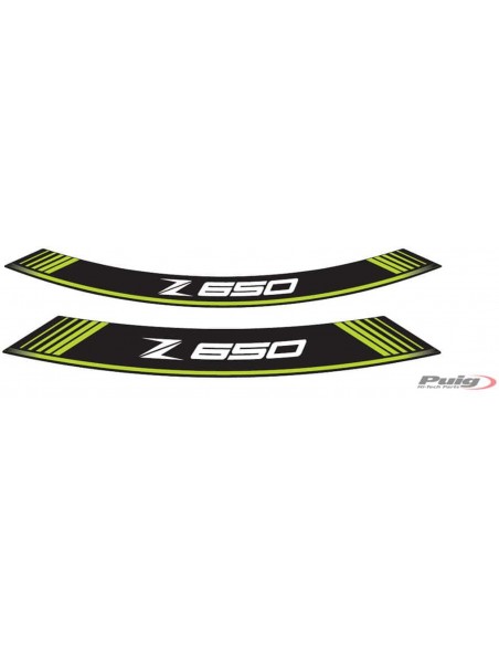 PUIG ADESIVI CERCHI KAWASAKI Z650 VERDE vendita online Como