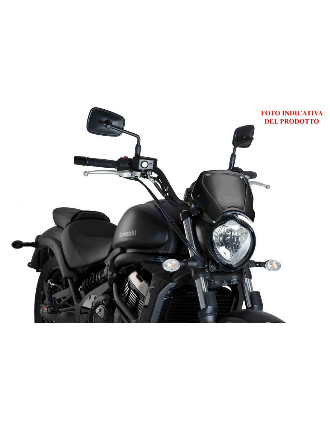 Carenatura Strumenti Puig 7515J Nero Opaco Per Yamaha MT-09 2013-2016 - 3