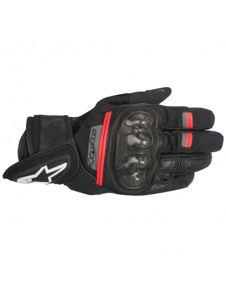 guanti moto alpinestars rage drystar black red vendita online Como