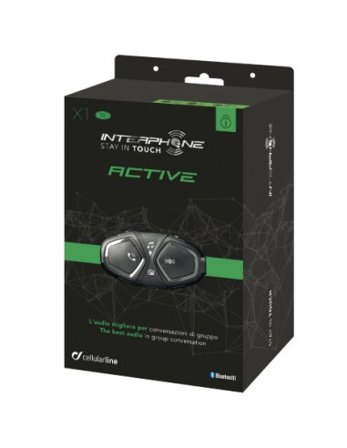 interfono moto cellular line active singolo conference con altri4 moto (1km) vendita online Como