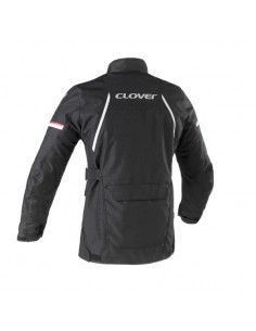giacca moto Clover nero Scout 3 WP nero 2