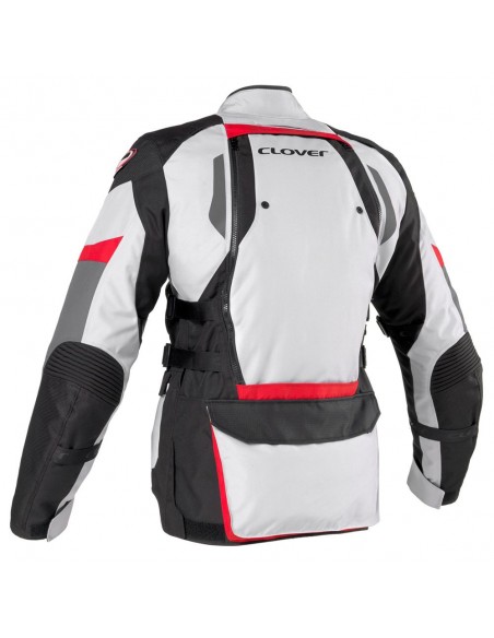 giacca-moto-Clover-Dakar-Airbag-nero-grigio