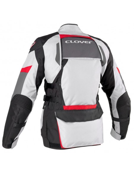 giacca-moto-Clover-Dakar-Airbag-nero-grigio