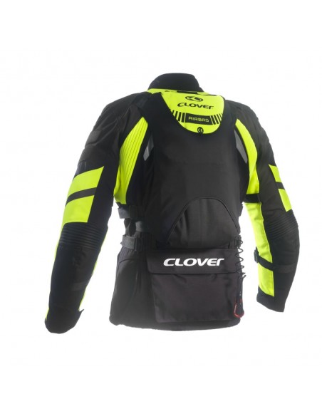 giacca-moto-Clover-crossover-3-airbagnero-giallo