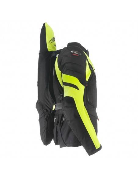 giacca-moto-Clover-crossover-3-airbagnero-giallo
