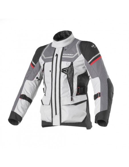 giacca-moto-Clover-outland-wp-nero-grigio