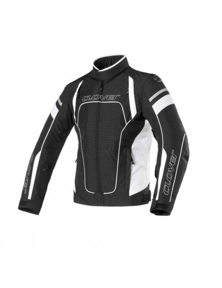 giacca-moto-Clover-rainblade-wp-nero-bianco