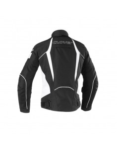 giacca-moto-Clover-rainblade-wp-nero-bianco 2
