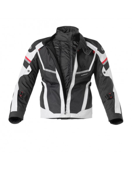 giacca-moto-Clover-interceptor-2-wp-nero-grigio