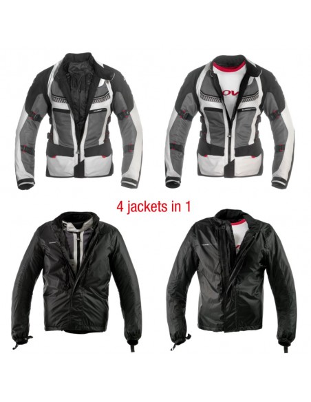 giacca-moto-Clover-ventouring-2-airbag-nero-giallo