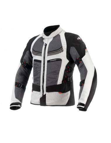 giacca-moto-Clover-ventouring-2-airbag-nero-grigio