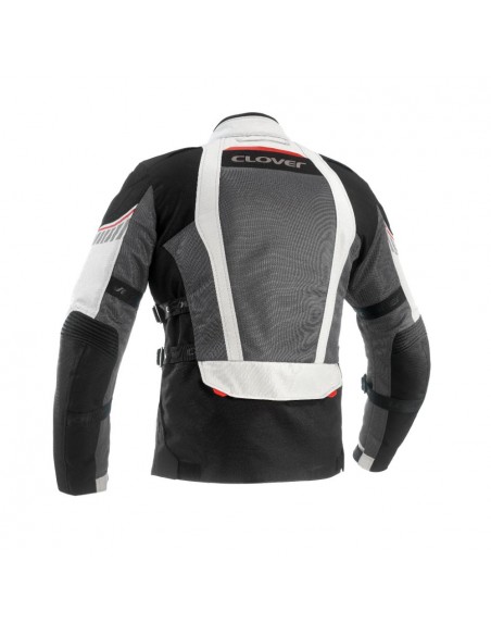 giacca-moto-Clover-ventouring-2-airbag-nero-grigio