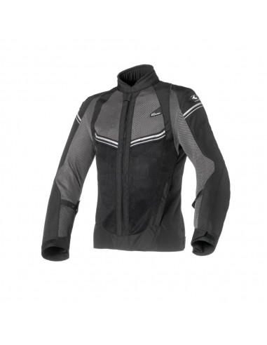 giacca-moto-Clover-airjet-4-mesh-sport-nero