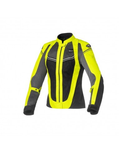 giacca-moto-Clover-airjet-4-mesh-lady-nero-giallo