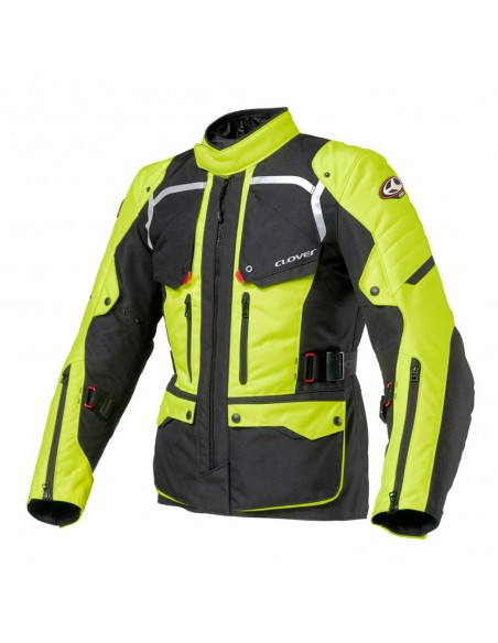 giacca-moto-Clover-savana-2-wp-nero-giallo