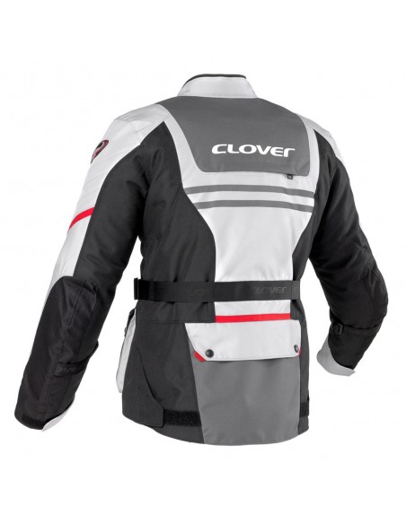 giacca-moto-Clover-savana-2-wp-nero-grigio