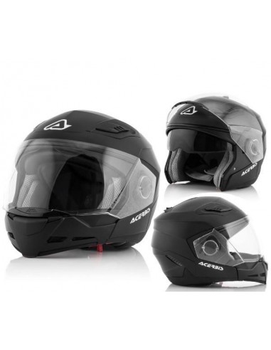 Prezzo del casco-moto-ACERBIS-Stratos-2-nero-opaco