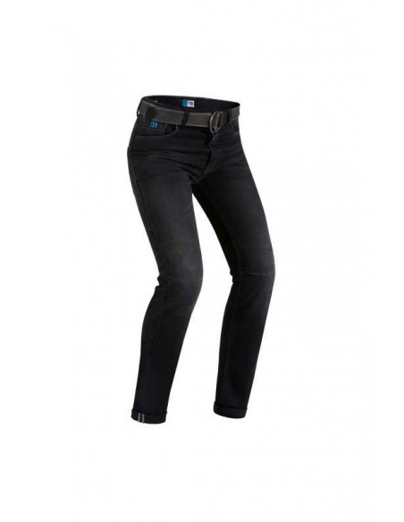 Abbigliamento moto PMJ Jeans caferacer Black Uomo